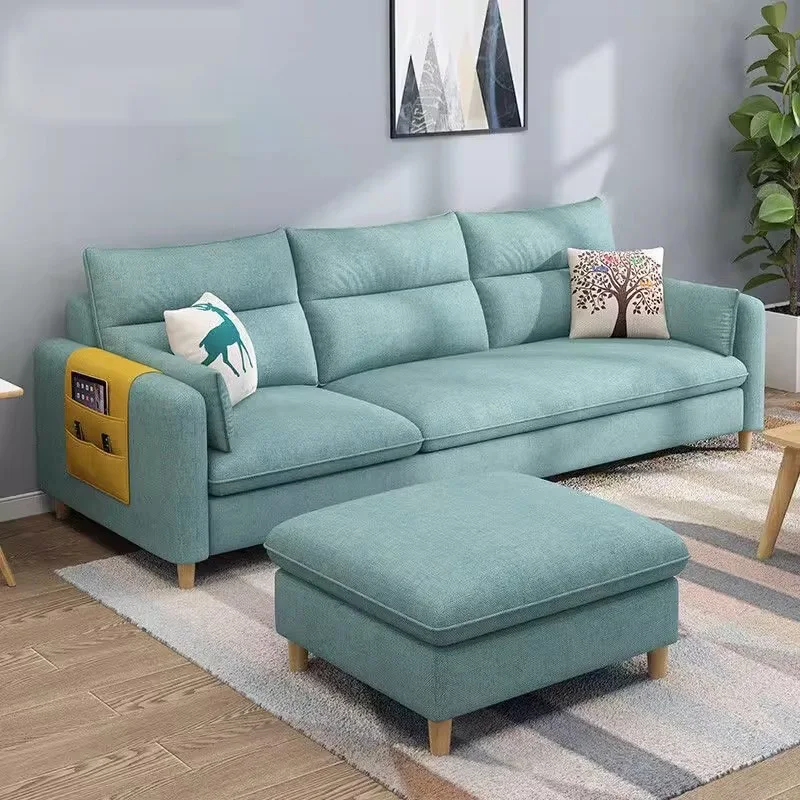 Fashion Modern Cheap Sofa Set 3 in 1 Couches Luxury Sofa Set Furniture Sectional Design Luxury Lounge Fabric Sofas for Home
